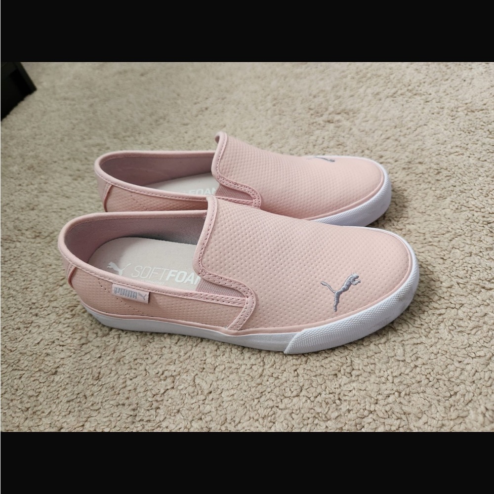 Light pink Puma shoes